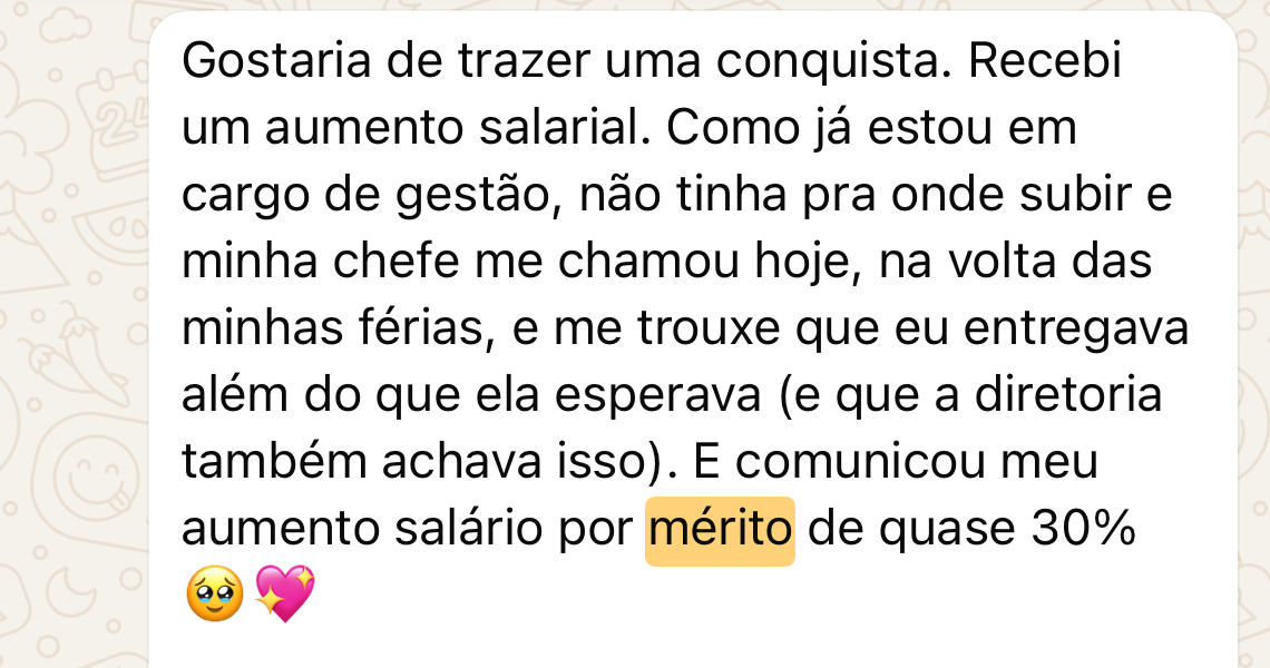Aumento salarial de 30%